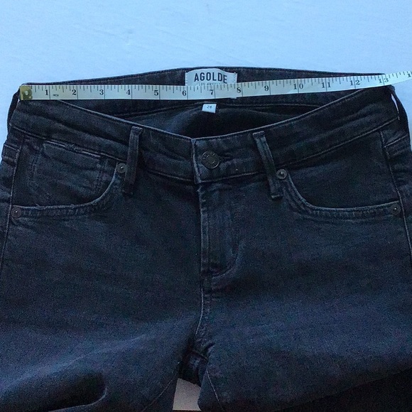 Agolde Chloe Low Rise Slim, size 24 - Picture 13 of 16